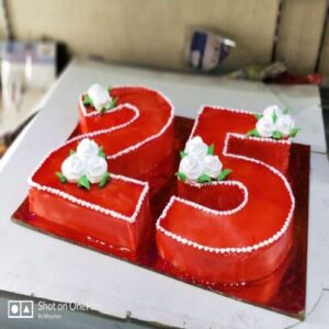 25 Number Cake [3 Kg]