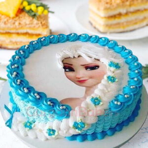 Elsa Photo Cake