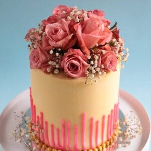 Fresh Flower Cake