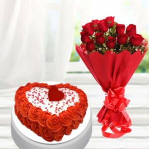 Real Roses Bunch Cake [3 Kg]